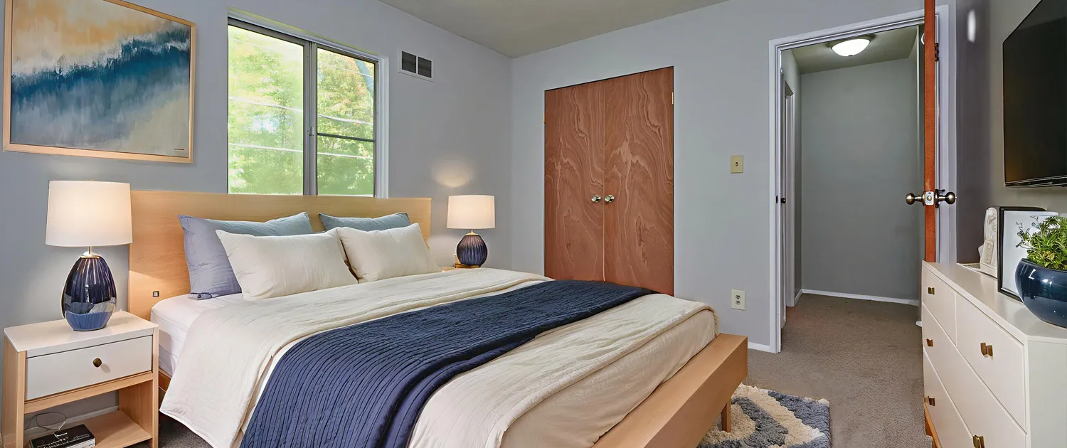 Georgetown Apartments and Townhomes Bedroom Detail
